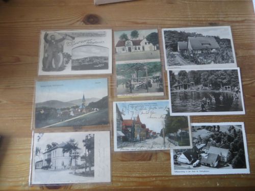 Ansichtskarten Oerlinghausen Lippe NRW Nachlass gute Sammlung von 39 alten AK