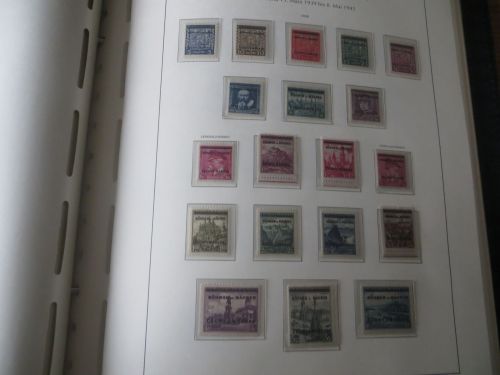 Sammlung Besetzung Böhmen & Mähren 1-19 gepr Gilbert + Theresienstadt 1x davon