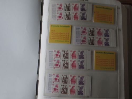 Bund Markenheftchen Teil 2 Luxus Sammlung MH 20 Unfall - 40 incl. Besonderheiten