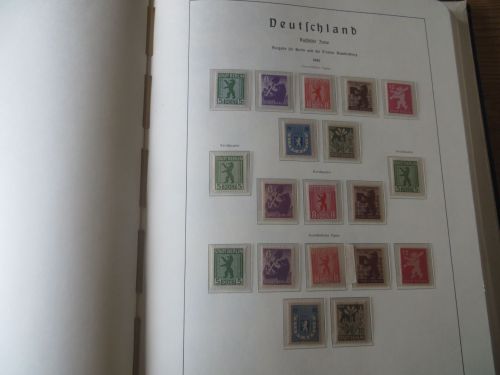 SBZ Luxus Sammlung postfrisch komplett plus viele Farben + Zähnungen dabei