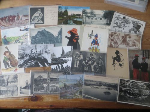 Ansichtskarten Nachlass Sammlung inter Lot von rund 130 alten AK sehr vielfältig