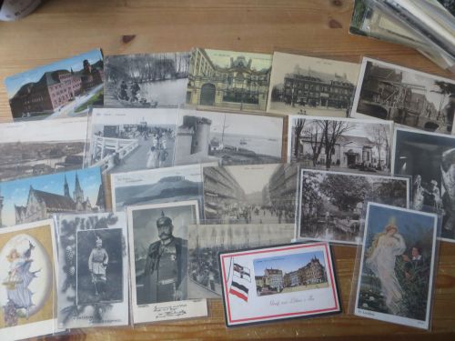 Ansichtskarten Nachlass Sammlung inter Lot von rund 130 alten AK sehr vielfältig