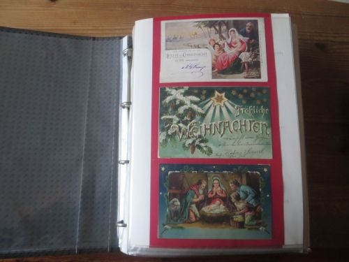 Weihnachten gute Ansichtskarten Spezial Sammlung 212 Stck z Zeit des Jugendstils
