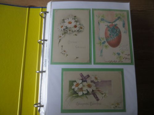 Nachlass Ansichtskarten starke Sammlung von ca. 118 alten AK Ostern ein sehr