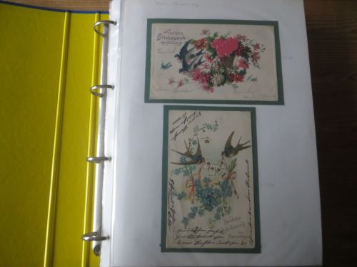 Nachlass Ansichtskarten starke Sammlung von ca. 111 alten AK Namenstag