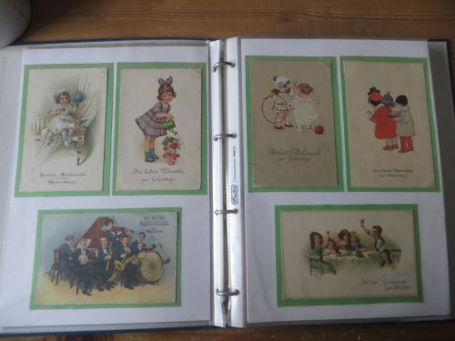 Schöne Ansichtskarten Sammlung Thematik Geburtstag 51 Stück dabei schöne Künstler