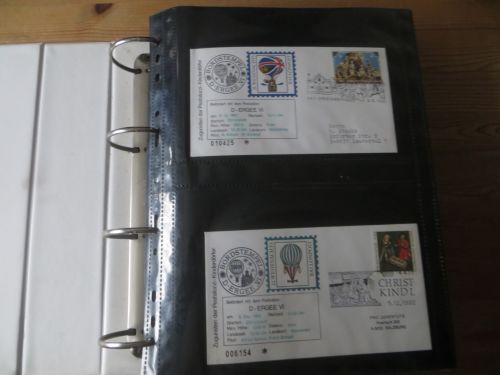 Ballonpost + Flugpost Alle Welt oft Deutschland inter. Sammlung ab 60er Jahre 230 St