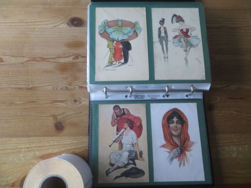 Ansichtskarten gute Sammlung Motiv Frauen bzw. Mann + Frau 136 Ak oft Jugendstil