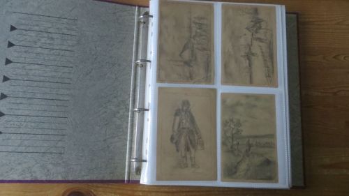 Militaria Weltkrieg gute Ansichtskarten Sammlung 204 Stck einige handgemalt dabei