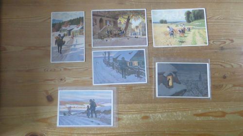 Pauk Hey Künstler Ansichtskarten aus Nachlass Sammlung gutes Lot von 17 Ak