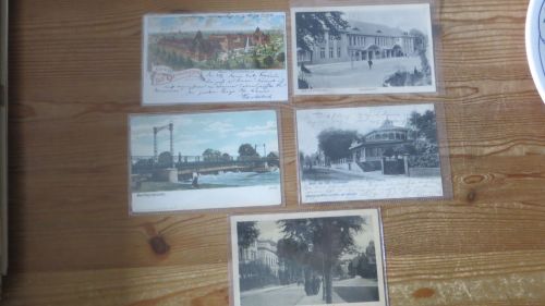 Ansichtskarten Oeynhausen NRW Nachlass Sammlung von 5 alten AK.