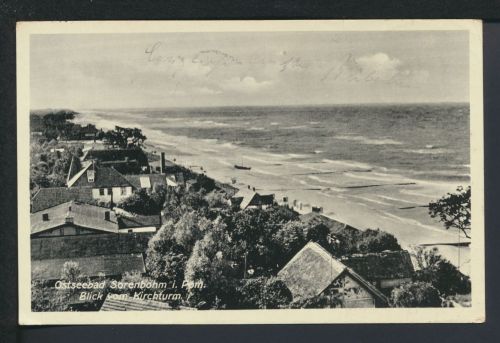 Ansichtskarte Sorenbohm Sarbinovo Ostgebiete Polen Pommern Heyst Belgien