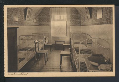 Ansichtskarte Großmöllen Kr. Köslin Koszalin Ostgebiete Polen Pommern Kinderheim