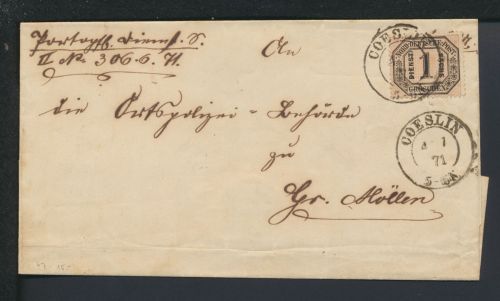 Altdeutschland Norddeutscher Bund K2 Coeslin Köslin Pommern Ostgebiete Polen