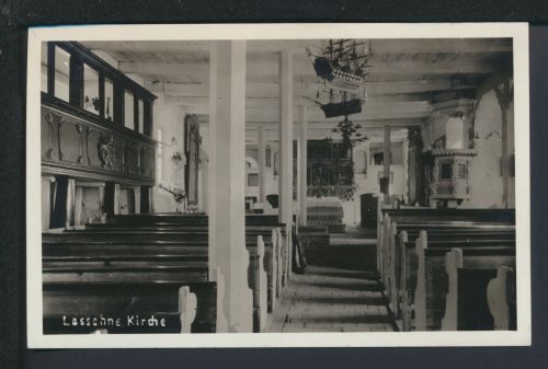 Ansichtskarte Lassehne Łasin Kr. Köslin Koszalin Ostgebiete Polen Pommern