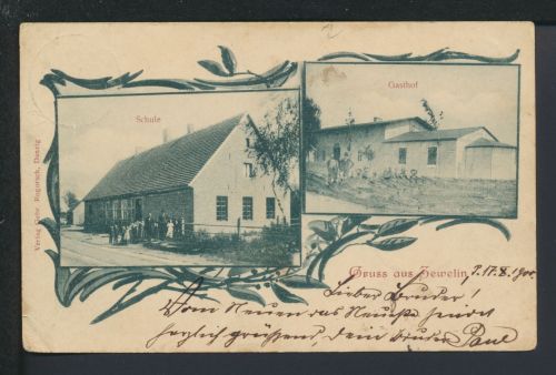 Ansichtskarte Zewelin Cewlino Manow Manowo Köslin Koszalin Ostgebiete Pommern Polen