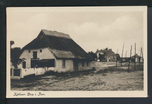 Ansichtskarte Deep Mrzeżyno Ostgebiete Polen Pommern