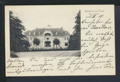 Ansichtskarte Altmarrin Mierzyn bei Fritzow Köslin Koszalin Ostgebiete Pommern