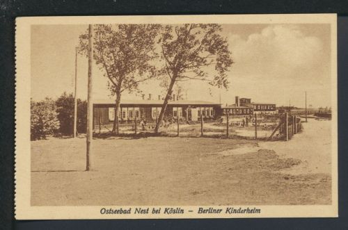 Ansichtskarte Nest Unieście Kr. Köslin Koszalin Ostgebiete Polen Pommern