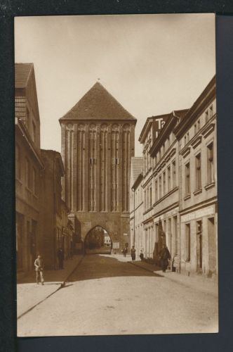 Ansichtskarte Schlawe Sławno Kr. Köslin Koszalin Ostgebiete Polen Pommern