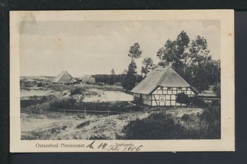 Ansichtskarte Neuwasser Dąbki Kr. Köslin Koszalin Ostgebiete Polen Pommern