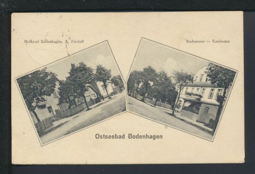 Ansichtskarte Bodenhagen Bagicz Ostgebiete Polen Pommern Berlin