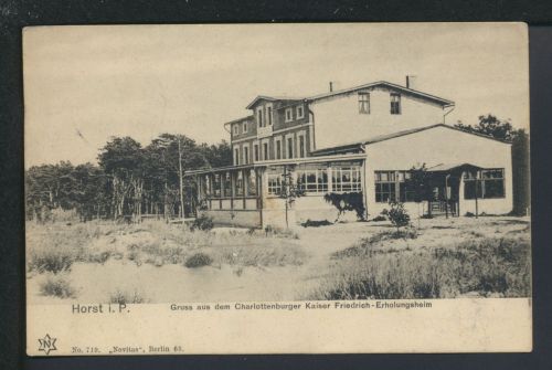 Ansichtskarte Horst Niechorze Ostgebiete Polen Pommern Harzburg Niedersachsen