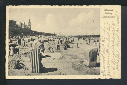 Ansichtskarte Kolberg Kołobrzeg Ostgebiete Polen Pommern Kirchwerder Hamburg