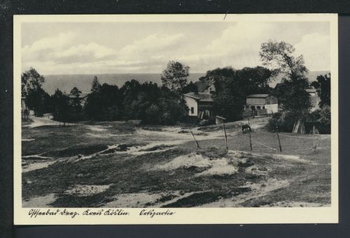 Ansichtskarte Deep Mrzeżyno Kr. Köslin Koszalin Ostgebiete Polen Pommern