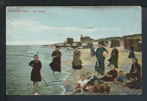 Ansichtskarte Nest Unieście Kr. Köslin Koszalin Ostgebiete Polen Pommern