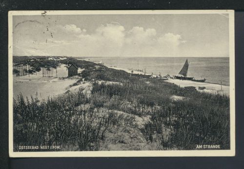 Ansichtskarte Nest Unieście Kr. Köslin Koszalin Ostgebiete Polen Pommern