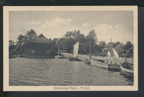 Ansichtskarte Nest Unieście Kr. Köslin Koszalin Ostgebiete Polen Pommern
