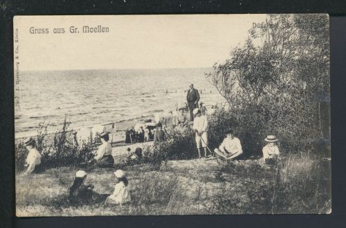 Ansichtskarte Großmöllen Mielno Kr. Köslin Koszalin Ostgebiete Polen Pommern