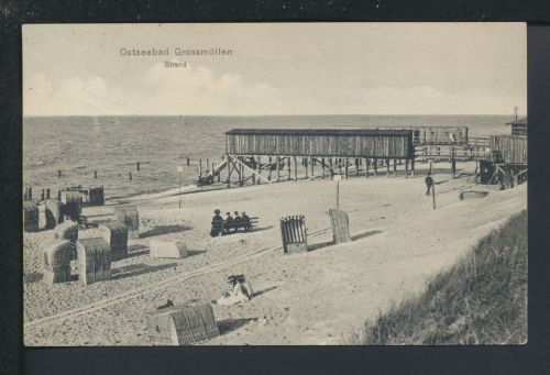 Ansichtskarte Großmöllen Mielno Kr. Köslin Koszalin Ostgebiete Polen Pommern