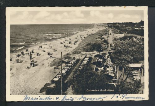 Ansichtskarte Großmöllen Mielno Kr. Köslin Koszalin Ostgebiete Polen Pommern