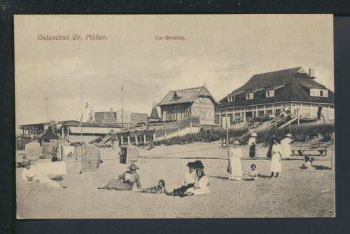 Ansichtskarte Großmöllen Mielno Kr. Köslin Koszalin Ostgebiete Polen Pommern