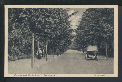 Ansichtskarte Großmöllen Mielno Kr. Köslin Koszalin Ostgebiete Polen Pommern