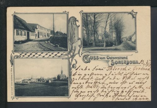 Ansichtskarte Sorenbohm Sarbinowo Kr. Köslin Koszalin Ostgebiete Polen Pommern