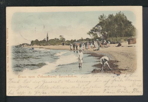 Ansichtskarte Sorenbohm Sarbinowo Kr. Köslin Koszalin Ostgebiete Polen Pommern