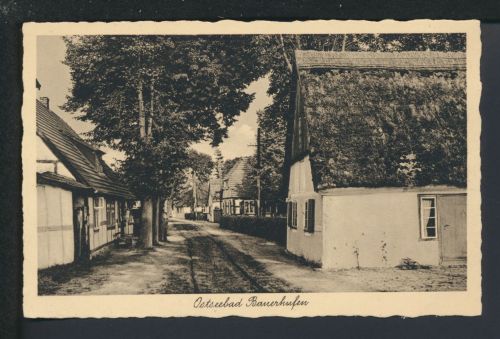 Ansichtskarte Bauerhufen Chłopy Kr. Köslin Koszalin Ostgebiete Polen Pommern