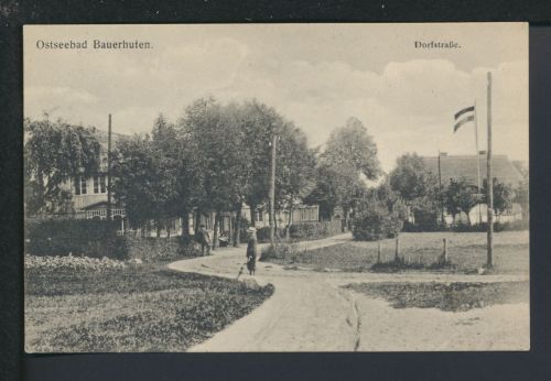 Ansichtskarte Bauerhufen Chłopy Kr. Köslin Koszalin Ostgebiete Polen Pommern