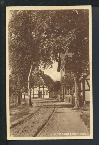 Ansichtskarte Bauerhufen Chłopy Kr. Köslin Koszalin Ostgebiete Polen Pommern