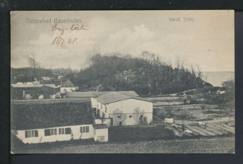 Ansichtskarte Bauerhufen Chłopy Kr. Köslin Koszalin Ostgebiete Polen Pommern