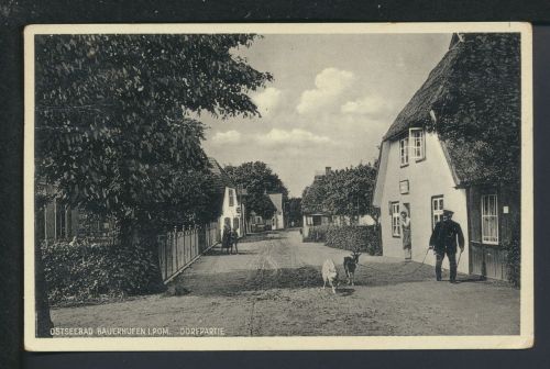 Ansichtskarte Bauerhufen Chłopy Kr. Köslin Koszalin Ostgebiete Polen Pommern