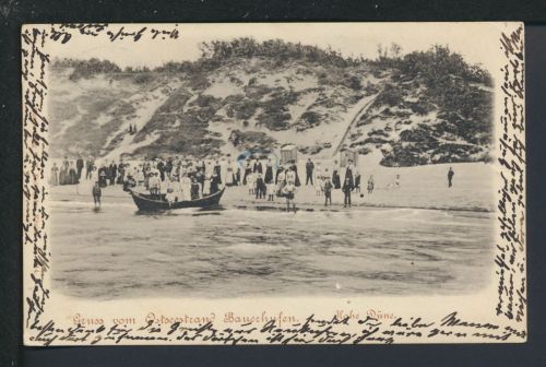 Ansichtskarte Bauerhufen Chłopy Kr. Köslin Koszalin Ostgebiete Polen Pommern