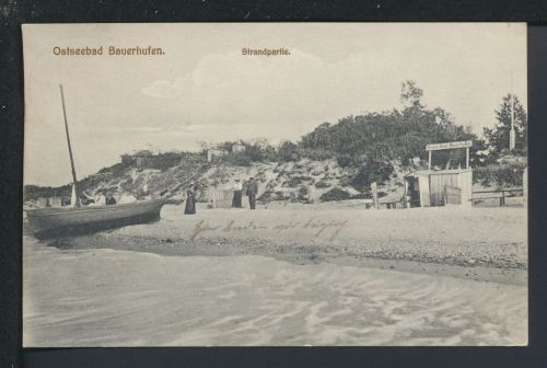 Ansichtskarte Bauerhufen Chłopy Kr. Köslin Koszalin Ostgebiete Polen Pommern