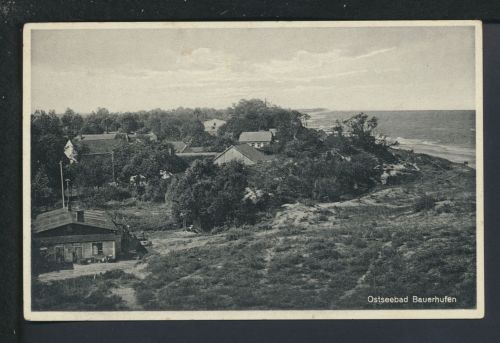 Ansichtskarte Bauerhufen Chłopy Kr. Köslin Koszalin Ostgebiete Polen Pommern
