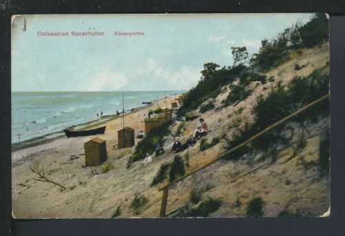 Ansichtskarte Bauerhufen Chłopy Kr. Köslin Koszalin Ostgebiete Polen Pommern