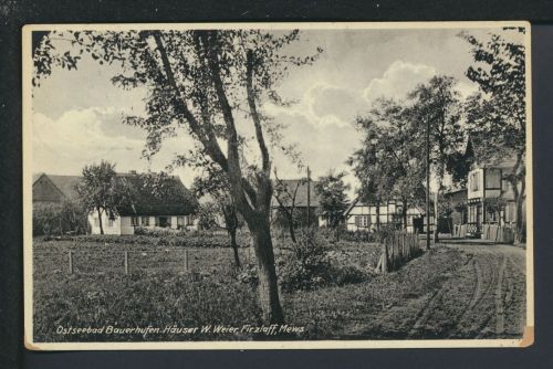 Ansichtskarte Bauerhufen Chłopy Kr. Köslin Koszalin Ostgebiete Polen Pommern