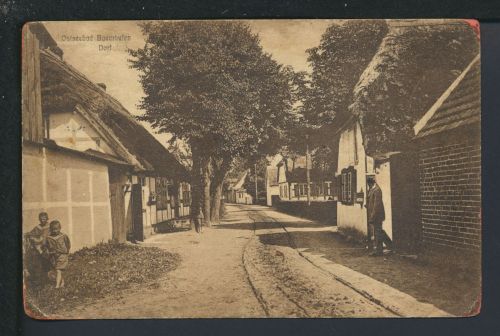 Ansichtskarte Bauerhufen Chłopy Kr. Köslin Koszalin Ostgebiete Polen Pommern